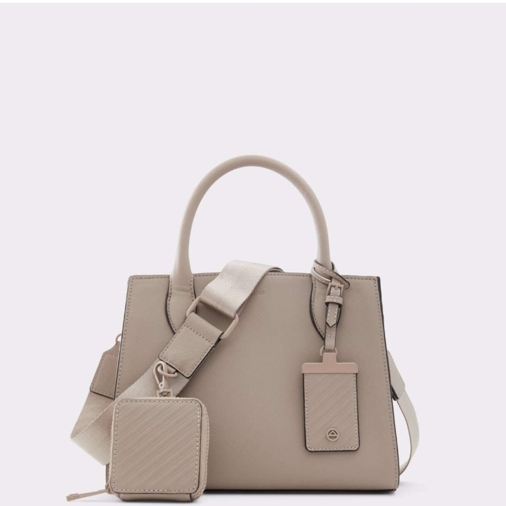 Aldo White Satchel Bag